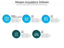Mergers acquisitions software ppt powerpoint presentation model gridlines cpb