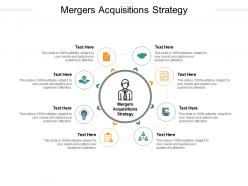 Mergers acquisitions strategy ppt powerpoint presentation infographics designs cpb