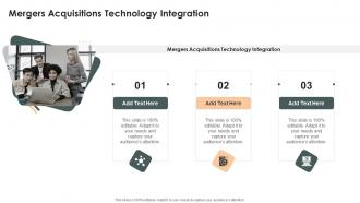 Mergers Acquisitions Technology Integration In Powerpoint And Google Slides Cpb