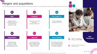 Mergers And Acquisitions Experian Company Profile Ppt Styles Infographic Template