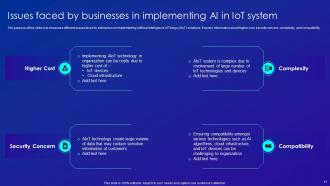 Merging AI And IOT Technology To Increase Operational Efficiency Powerpoint Presentation Slides IoT CD Best Impactful