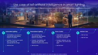 Merging AI And IOT Technology To Increase Operational Efficiency Powerpoint Presentation Slides IoT CD Image Downloadable