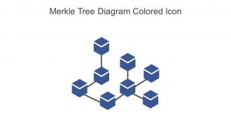 Merkle Tree Diagram Colored Icon In Powerpoint Pptx Png And Editable Eps Format