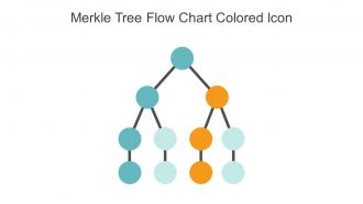 Merkle Tree Flow Chart Colored Icon In Powerpoint Pptx Png And Editable Eps Format