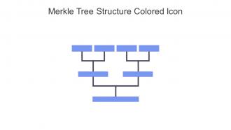 Merkle Tree Structure Colored Icon In Powerpoint Pptx Png And Editable Eps Format
