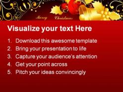Merry christmas04 festival powerpoint templates and powerpoint backgrounds 0611