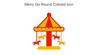 Merry Go Round Colored Icon In Powerpoint Pptx Png And Editable Eps Format
