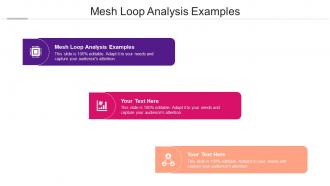 Mesh loop analysis examples ppt powerpoint presentation pictures graphic images cpb