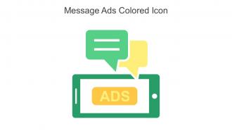 Message Ads Colored Icon In Powerpoint Pptx Png And Editable Eps Format