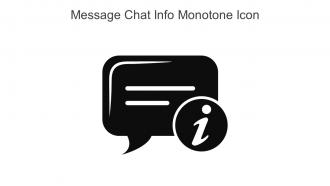 Message Chat Info Monotone Icon In Powerpoint Pptx Png And Editable Eps Format