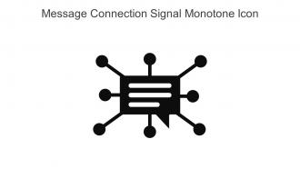 Message Connection Signal Monotone Icon In Powerpoint Pptx Png And Editable Eps Format
