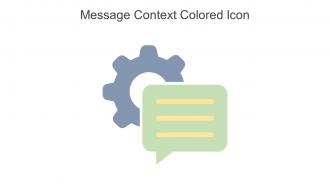 Message Context Colored Icon In Powerpoint Pptx Png And Editable Eps Format