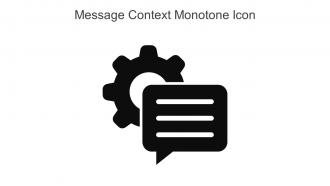 Message Context Monotone Icon In Powerpoint Pptx Png And Editable Eps Format