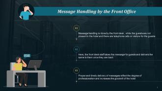 Message Handling By The Front Office Training Ppt