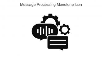 Message Processing Monotone Icon In Powerpoint Pptx Png And Editable Eps Format