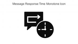Message Response Time Monotone Icon In Powerpoint Pptx Png And Editable Eps Format