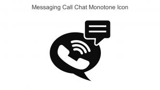 Messaging Call Chat Monotone Icon In Powerpoint Pptx Png And Editable Eps Format