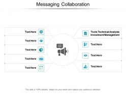 Messaging collaboration ppt powerpoint presentation professional ideas cpb