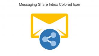 Messaging Share Inbox Colored Icon In Powerpoint Pptx Png And Editable Eps Format