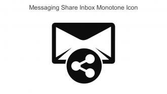 Messaging Share Inbox Monotone Icon In Powerpoint Pptx Png And Editable Eps Format