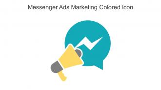 Messenger Ads Marketing Colored Icon In Powerpoint Pptx Png And Editable Eps Format