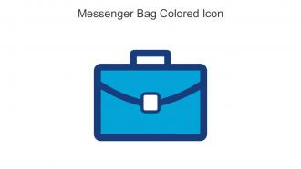 Messenger Bag Colored Icon In Powerpoint Pptx Png And Editable Eps Format