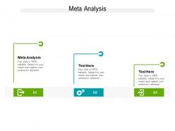 Meta analysis ppt powerpoint presentation icon visual aids cpb