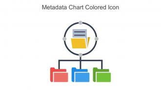 Metadata Chart Colored Icon In Powerpoint Pptx Png And Editable Eps Format