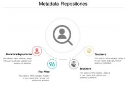 Metadata repositories ppt powerpoint presentation diagram graph charts cpb