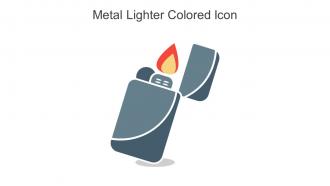 Metal Lighter Colored Icon In Powerpoint Pptx Png And Editable Eps Format
