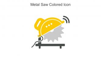 Metal Saw Colored Icon In Powerpoint Pptx Png And Editable Eps Format