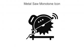 Metal Saw Monotone Icon In Powerpoint Pptx Png And Editable Eps Format
