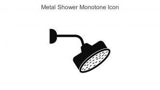 Metal Shower Monotone Icon In Powerpoint Pptx Png And Editable Eps Format