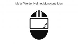 Metal Welder Helmet Monotone Icon In Powerpoint Pptx Png And Editable Eps Format