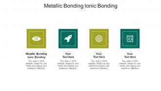 Metallic bonding ionic bonding ppt powerpoint presentation ideas elements cpb