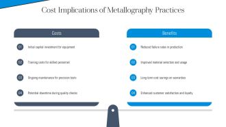 Metallography For Quality Control PPT Guidelines AT Multipurpose Slides