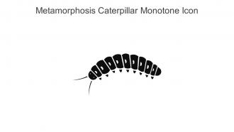 Metamorphosis Caterpillar Monotone Icon In Powerpoint Pptx Png And Editable Eps Format