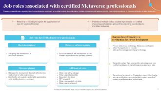 Metaverse Developers Revamping Digital World For Virtual Users Ppt Sample AI CD V Informative Professional