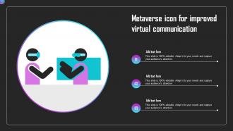 Metaverse Icon For Improved Virtual Communication
