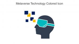 Metaverse Technology Colored Icon In Powerpoint Pptx Png And Editable Eps Format