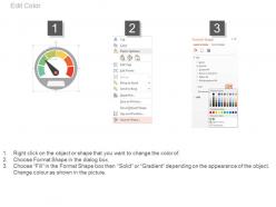 Meter design for segmentation strategy powerpoint slides