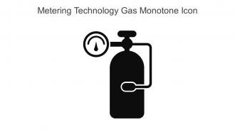 Metering Technology Gas Monotone Icon In Powerpoint Pptx Png And Editable Eps Format