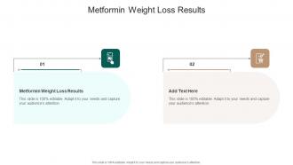 Metformin Weight Loss Results In Powerpoint And Google Slides Cpb