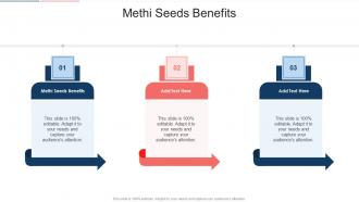 Methi Seeds Benefits In Powerpoint And Google Slides Cpb