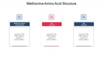 Methionine Amino Acid Structure In Powerpoint And Google Slides Cpb