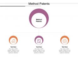 Method patents ppt powerpoint presentation gallery guide cpb