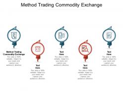 Method trading commodity exchange ppt powerpoint presentation slides format ideas cpb