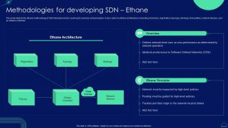 Methodologies For Developing SDN Ethane Ppt Template