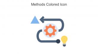 Methods Colored Icon In Powerpoint Pptx Png And Editable Eps Format
