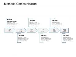 Methods communication ppt powerpoint presentation gallery styles cpb